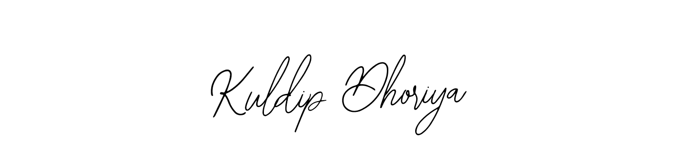 Kuldip Dhoriya stylish signature style. Best Handwritten Sign (Bearetta-2O07w) for my name. Handwritten Signature Collection Ideas for my name Kuldip Dhoriya. Kuldip Dhoriya signature style 12 images and pictures png