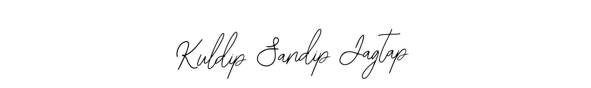 Make a beautiful signature design for name Kuldip Sandip Jagtap. Use this online signature maker to create a handwritten signature for free. Kuldip Sandip Jagtap signature style 12 images and pictures png