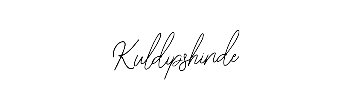 You should practise on your own different ways (Bearetta-2O07w) to write your name (Kuldipshinde) in signature. don't let someone else do it for you. Kuldipshinde signature style 12 images and pictures png