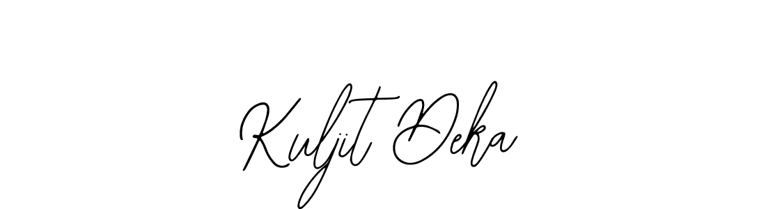 Design your own signature with our free online signature maker. With this signature software, you can create a handwritten (Bearetta-2O07w) signature for name Kuljit Deka. Kuljit Deka signature style 12 images and pictures png