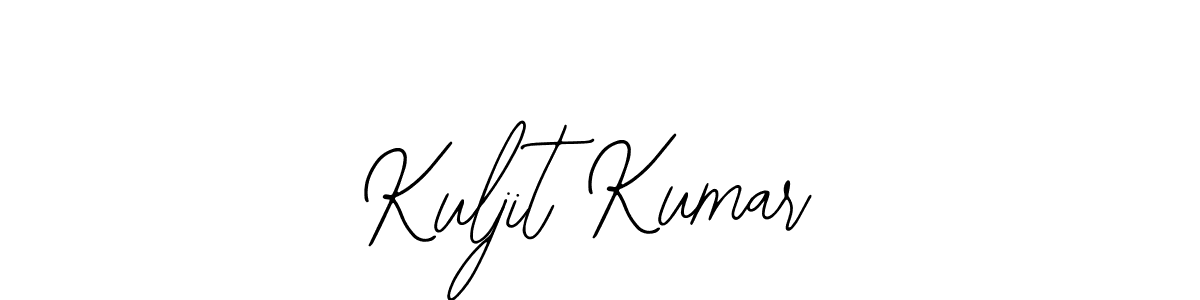 Also we have Kuljit Kumar name is the best signature style. Create professional handwritten signature collection using Bearetta-2O07w autograph style. Kuljit Kumar signature style 12 images and pictures png