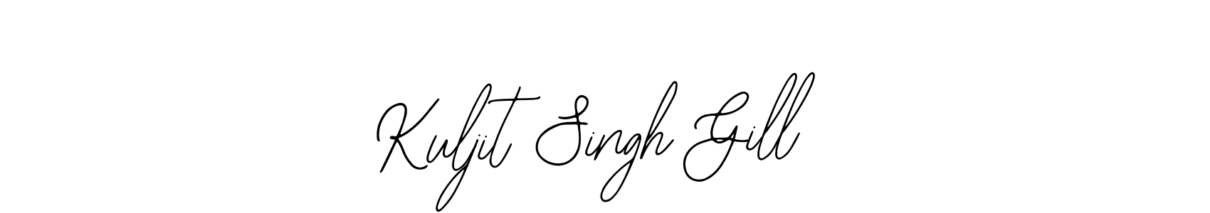 Also we have Kuljit Singh Gill name is the best signature style. Create professional handwritten signature collection using Bearetta-2O07w autograph style. Kuljit Singh Gill signature style 12 images and pictures png