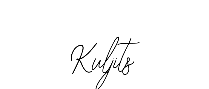 Similarly Bearetta-2O07w is the best handwritten signature design. Signature creator online .You can use it as an online autograph creator for name Kuljits. Kuljits signature style 12 images and pictures png