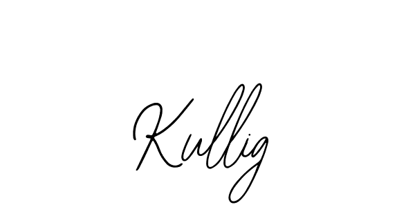 You should practise on your own different ways (Bearetta-2O07w) to write your name (Kullig) in signature. don't let someone else do it for you. Kullig signature style 12 images and pictures png