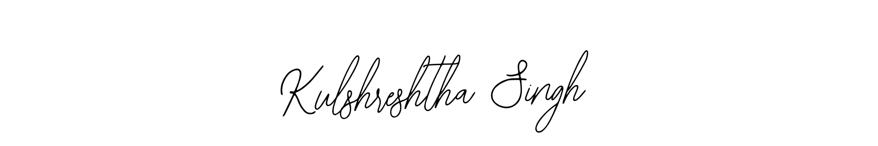 The best way (Bearetta-2O07w) to make a short signature is to pick only two or three words in your name. The name Kulshreshtha Singh include a total of six letters. For converting this name. Kulshreshtha Singh signature style 12 images and pictures png