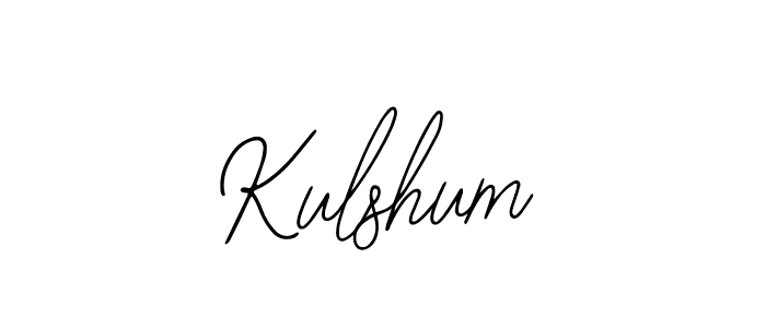 How to make Kulshum name signature. Use Bearetta-2O07w style for creating short signs online. This is the latest handwritten sign. Kulshum signature style 12 images and pictures png