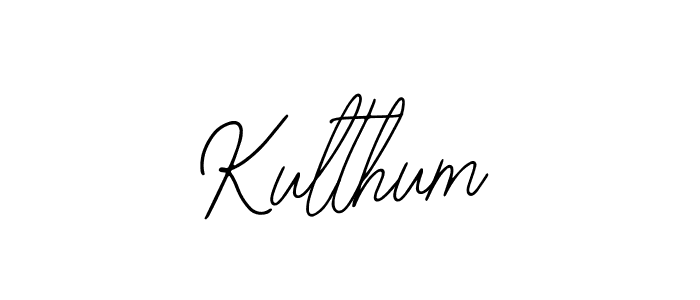 Kulthum stylish signature style. Best Handwritten Sign (Bearetta-2O07w) for my name. Handwritten Signature Collection Ideas for my name Kulthum. Kulthum signature style 12 images and pictures png