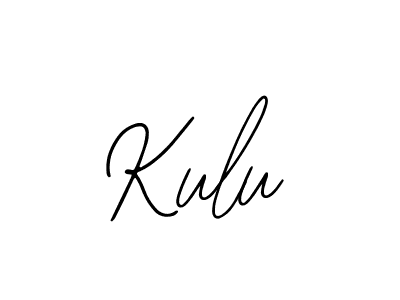 How to make Kulu name signature. Use Bearetta-2O07w style for creating short signs online. This is the latest handwritten sign. Kulu signature style 12 images and pictures png