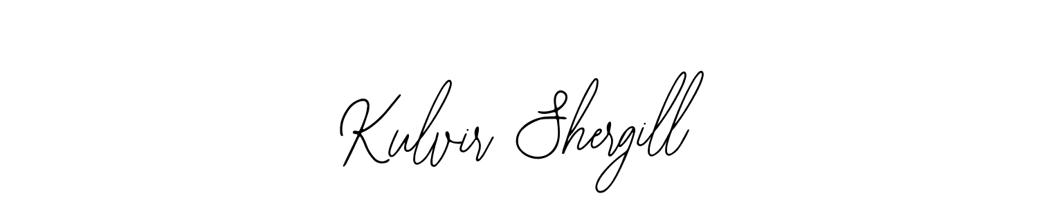 How to Draw Kulvir Shergill signature style? Bearetta-2O07w is a latest design signature styles for name Kulvir Shergill. Kulvir Shergill signature style 12 images and pictures png