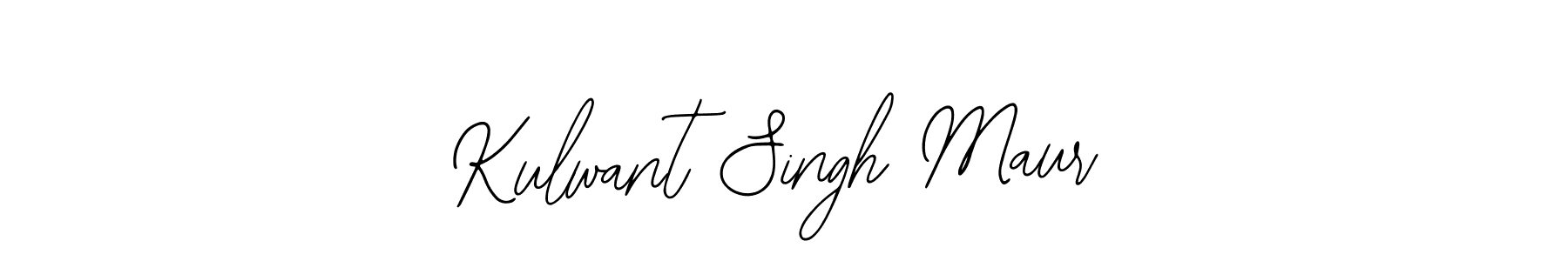 How to make Kulwant Singh Maur name signature. Use Bearetta-2O07w style for creating short signs online. This is the latest handwritten sign. Kulwant Singh Maur signature style 12 images and pictures png