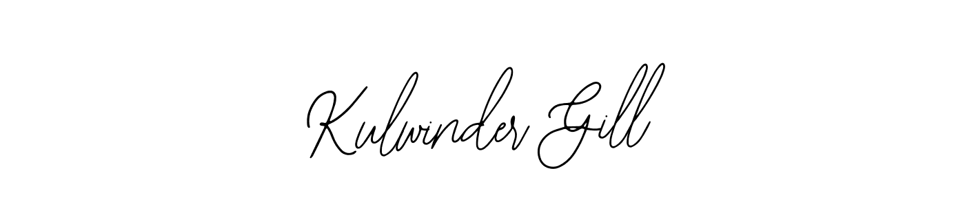 Create a beautiful signature design for name Kulwinder Gill. With this signature (Bearetta-2O07w) fonts, you can make a handwritten signature for free. Kulwinder Gill signature style 12 images and pictures png