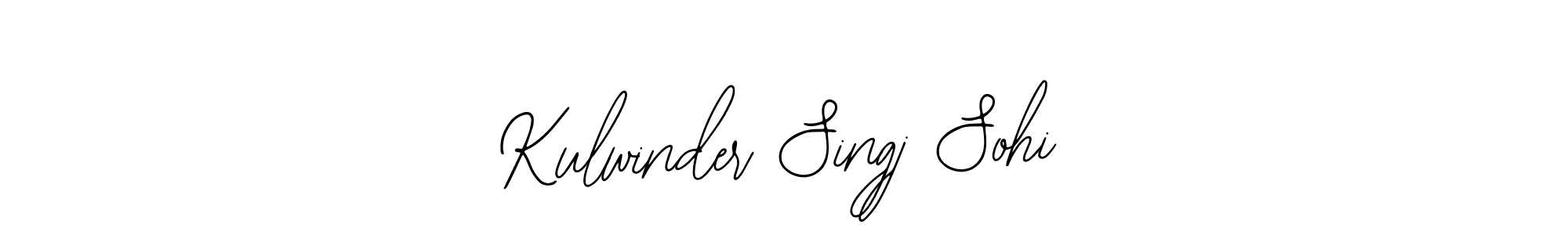 How to make Kulwinder Singj Sohi signature? Bearetta-2O07w is a professional autograph style. Create handwritten signature for Kulwinder Singj Sohi name. Kulwinder Singj Sohi signature style 12 images and pictures png