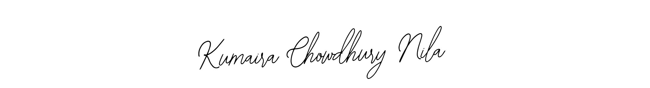 The best way (Bearetta-2O07w) to make a short signature is to pick only two or three words in your name. The name Kumaira Chowdhury Nila include a total of six letters. For converting this name. Kumaira Chowdhury Nila signature style 12 images and pictures png