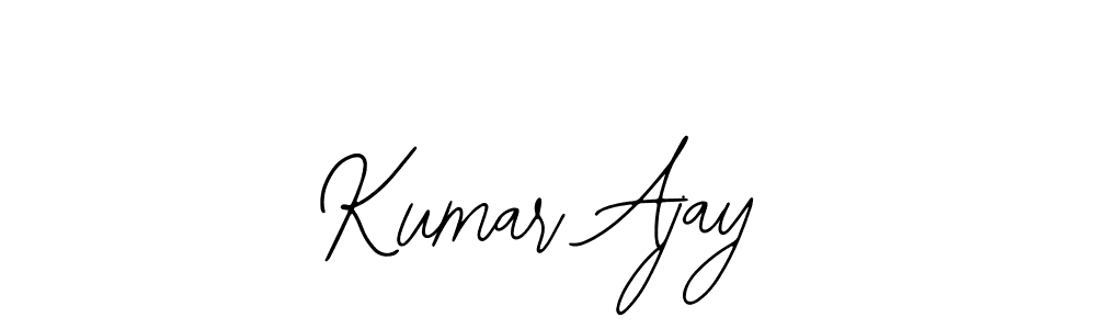 if you are searching for the best signature style for your name Kumar Ajay. so please give up your signature search. here we have designed multiple signature styles  using Bearetta-2O07w. Kumar Ajay signature style 12 images and pictures png