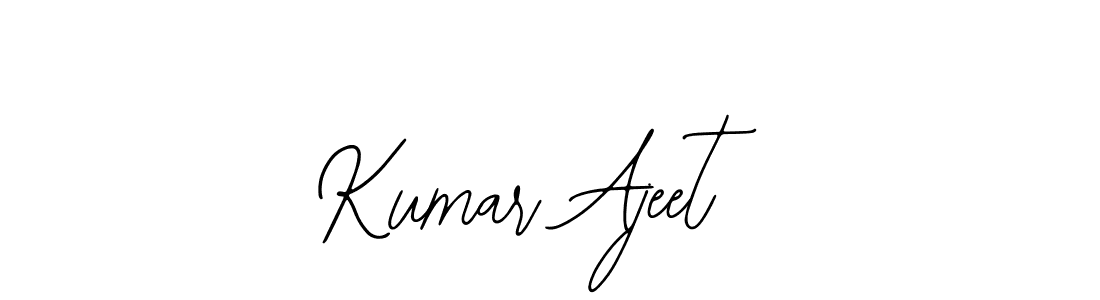 Also we have Kumar Ajeet name is the best signature style. Create professional handwritten signature collection using Bearetta-2O07w autograph style. Kumar Ajeet signature style 12 images and pictures png