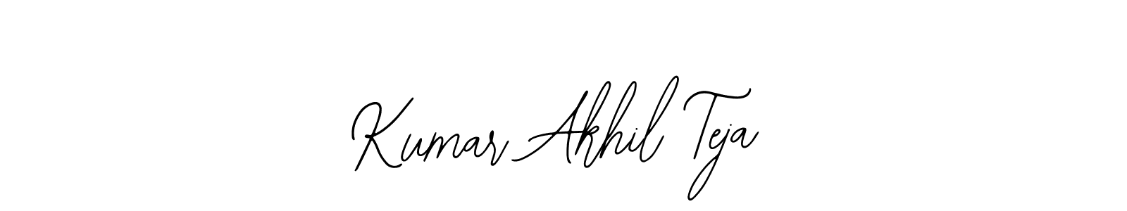 Make a beautiful signature design for name Kumar Akhil Teja. Use this online signature maker to create a handwritten signature for free. Kumar Akhil Teja signature style 12 images and pictures png