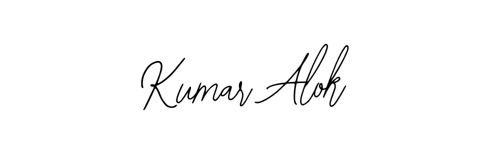 How to make Kumar Alok signature? Bearetta-2O07w is a professional autograph style. Create handwritten signature for Kumar Alok name. Kumar Alok signature style 12 images and pictures png