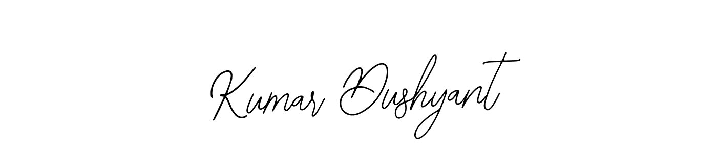 Similarly Bearetta-2O07w is the best handwritten signature design. Signature creator online .You can use it as an online autograph creator for name Kumar Dushyant. Kumar Dushyant signature style 12 images and pictures png