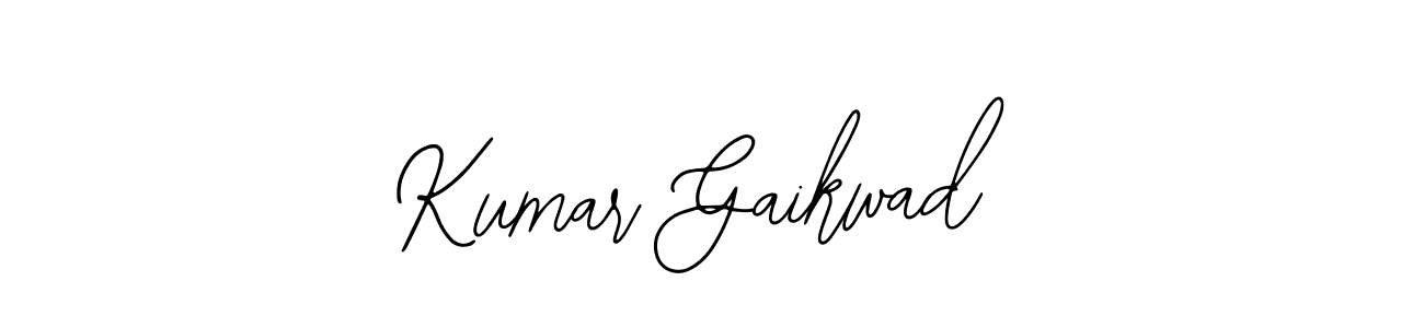 Design your own signature with our free online signature maker. With this signature software, you can create a handwritten (Bearetta-2O07w) signature for name Kumar Gaikwad. Kumar Gaikwad signature style 12 images and pictures png