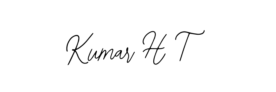 if you are searching for the best signature style for your name Kumar H T. so please give up your signature search. here we have designed multiple signature styles  using Bearetta-2O07w. Kumar H T signature style 12 images and pictures png