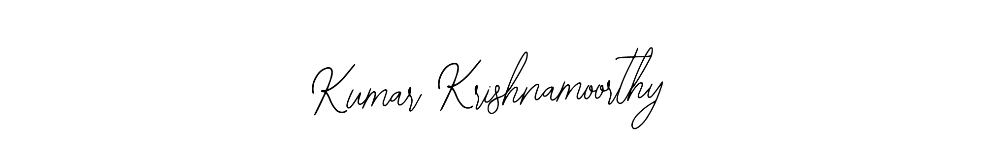 See photos of Kumar Krishnamoorthy official signature by Spectra . Check more albums & portfolios. Read reviews & check more about Bearetta-2O07w font. Kumar Krishnamoorthy signature style 12 images and pictures png