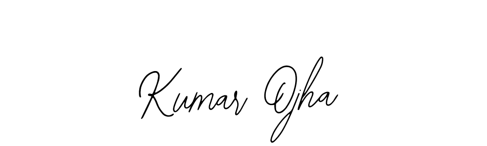 Also we have Kumar Ojha name is the best signature style. Create professional handwritten signature collection using Bearetta-2O07w autograph style. Kumar Ojha signature style 12 images and pictures png