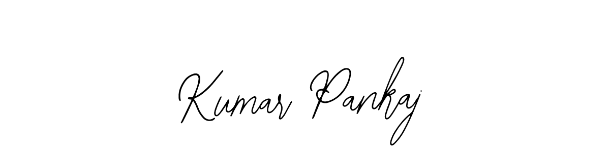 You should practise on your own different ways (Bearetta-2O07w) to write your name (Kumar Pankaj) in signature. don't let someone else do it for you. Kumar Pankaj signature style 12 images and pictures png