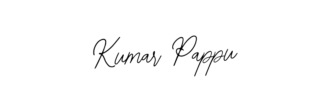 Use a signature maker to create a handwritten signature online. With this signature software, you can design (Bearetta-2O07w) your own signature for name Kumar Pappu. Kumar Pappu signature style 12 images and pictures png