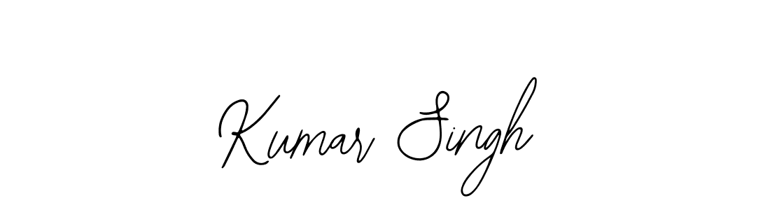 Use a signature maker to create a handwritten signature online. With this signature software, you can design (Bearetta-2O07w) your own signature for name Kumar Singh. Kumar Singh signature style 12 images and pictures png