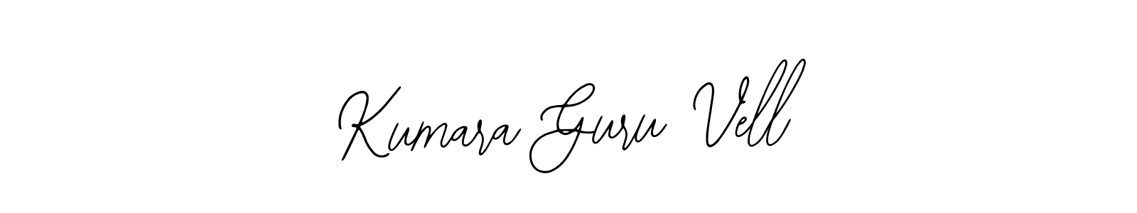 You should practise on your own different ways (Bearetta-2O07w) to write your name (Kumara Guru Vell) in signature. don't let someone else do it for you. Kumara Guru Vell signature style 12 images and pictures png
