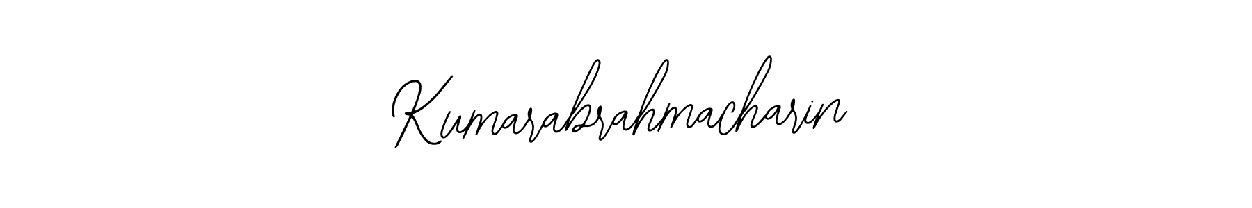 Create a beautiful signature design for name Kumarabrahmacharin. With this signature (Bearetta-2O07w) fonts, you can make a handwritten signature for free. Kumarabrahmacharin signature style 12 images and pictures png