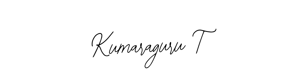 Bearetta-2O07w is a professional signature style that is perfect for those who want to add a touch of class to their signature. It is also a great choice for those who want to make their signature more unique. Get Kumaraguru T name to fancy signature for free. Kumaraguru T signature style 12 images and pictures png