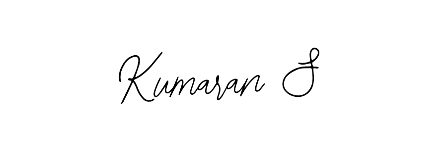 Also we have Kumaran S name is the best signature style. Create professional handwritten signature collection using Bearetta-2O07w autograph style. Kumaran S signature style 12 images and pictures png