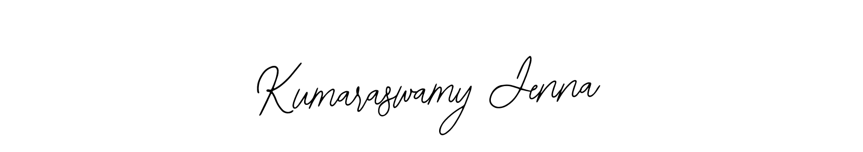 Create a beautiful signature design for name Kumaraswamy Jenna. With this signature (Bearetta-2O07w) fonts, you can make a handwritten signature for free. Kumaraswamy Jenna signature style 12 images and pictures png