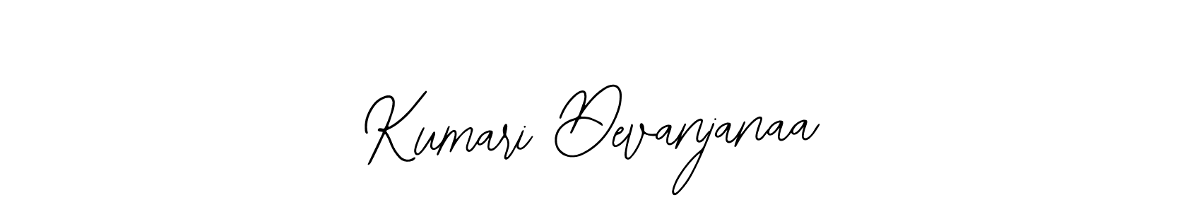 Use a signature maker to create a handwritten signature online. With this signature software, you can design (Bearetta-2O07w) your own signature for name Kumari Devanjanaa. Kumari Devanjanaa signature style 12 images and pictures png