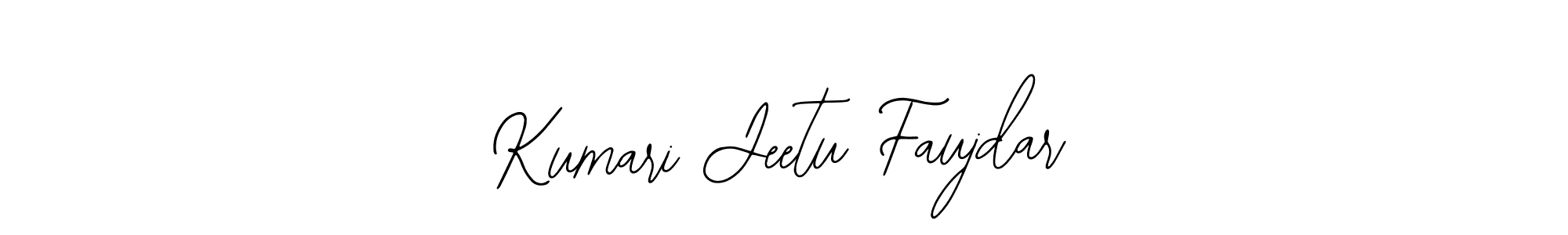 How to Draw Kumari Jeetu Faujdar signature style? Bearetta-2O07w is a latest design signature styles for name Kumari Jeetu Faujdar. Kumari Jeetu Faujdar signature style 12 images and pictures png
