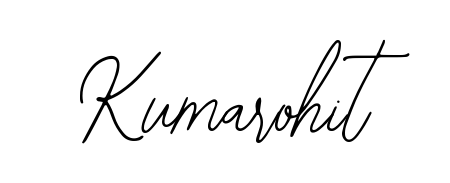 Upgrade your professional image with Kumarohit signature created with Bearetta-2O07w font. Fast, free, and watermark-free download. Kumarohit signature style 12 images and pictures png