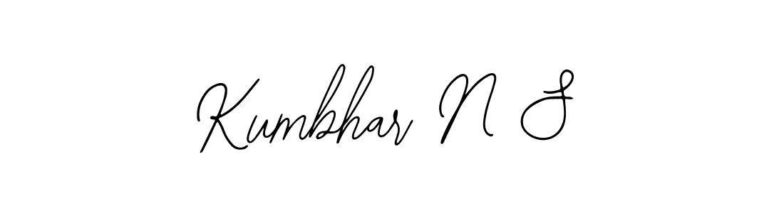 Also You can easily find your signature by using the search form. We will create Kumbhar N S name handwritten signature images for you free of cost using Bearetta-2O07w sign style. Kumbhar N S signature style 12 images and pictures png