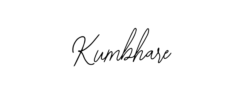 Kumbhare stylish signature style. Best Handwritten Sign (Bearetta-2O07w) for my name. Handwritten Signature Collection Ideas for my name Kumbhare. Kumbhare signature style 12 images and pictures png