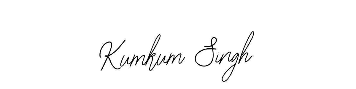 How to make Kumkum Singh signature? Bearetta-2O07w is a professional autograph style. Create handwritten signature for Kumkum Singh name. Kumkum Singh signature style 12 images and pictures png