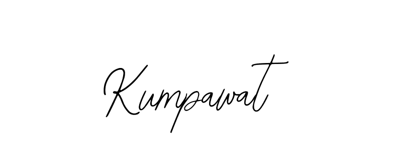 Kumpawat stylish signature style. Best Handwritten Sign (Bearetta-2O07w) for my name. Handwritten Signature Collection Ideas for my name Kumpawat. Kumpawat signature style 12 images and pictures png