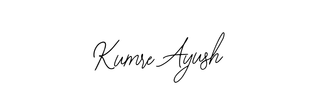 Also we have Kumre Ayush name is the best signature style. Create professional handwritten signature collection using Bearetta-2O07w autograph style. Kumre Ayush signature style 12 images and pictures png