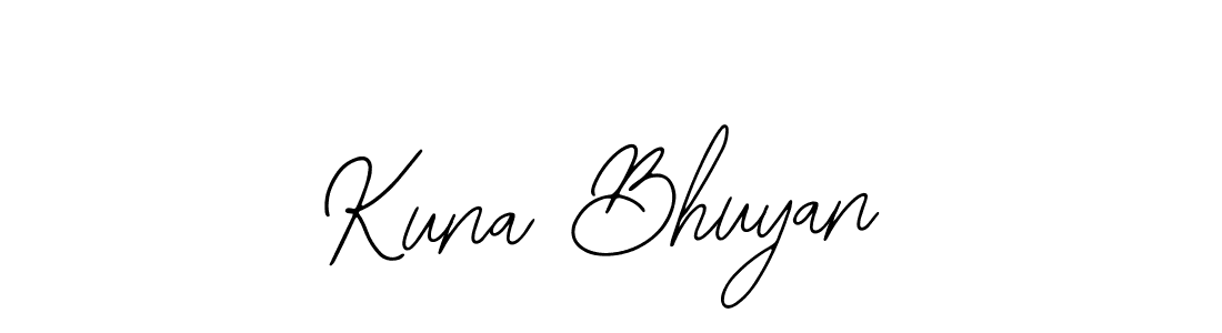 Kuna Bhuyan stylish signature style. Best Handwritten Sign (Bearetta-2O07w) for my name. Handwritten Signature Collection Ideas for my name Kuna Bhuyan. Kuna Bhuyan signature style 12 images and pictures png