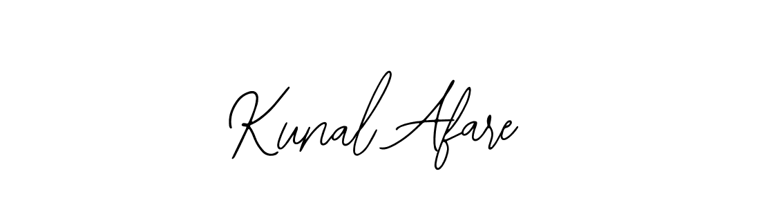 Design your own signature with our free online signature maker. With this signature software, you can create a handwritten (Bearetta-2O07w) signature for name Kunal Afare. Kunal Afare signature style 12 images and pictures png