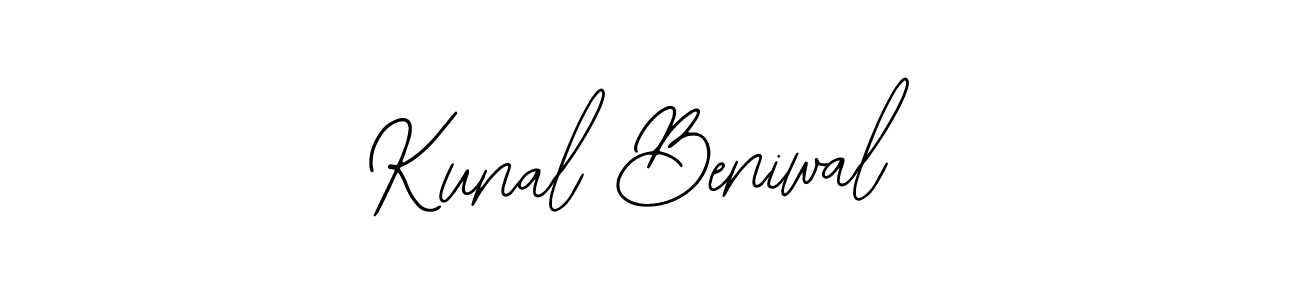 Kunal Beniwal stylish signature style. Best Handwritten Sign (Bearetta-2O07w) for my name. Handwritten Signature Collection Ideas for my name Kunal Beniwal. Kunal Beniwal signature style 12 images and pictures png