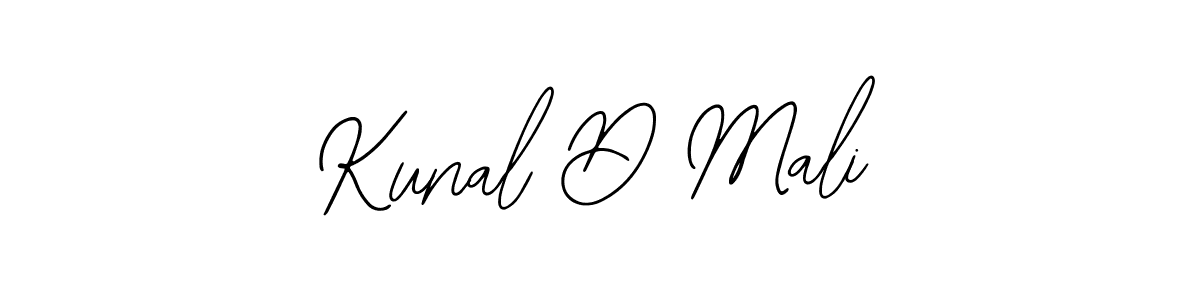 Bearetta-2O07w is a professional signature style that is perfect for those who want to add a touch of class to their signature. It is also a great choice for those who want to make their signature more unique. Get Kunal D Mali name to fancy signature for free. Kunal D Mali signature style 12 images and pictures png