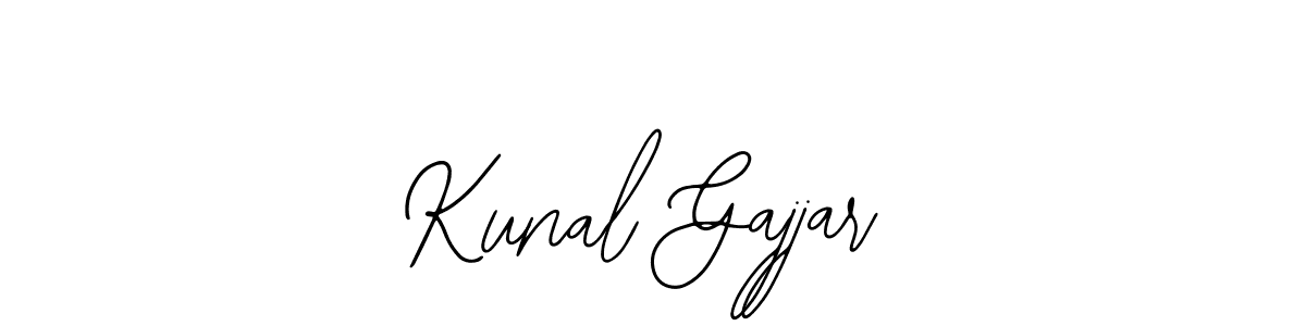 Make a beautiful signature design for name Kunal Gajjar. With this signature (Bearetta-2O07w) style, you can create a handwritten signature for free. Kunal Gajjar signature style 12 images and pictures png