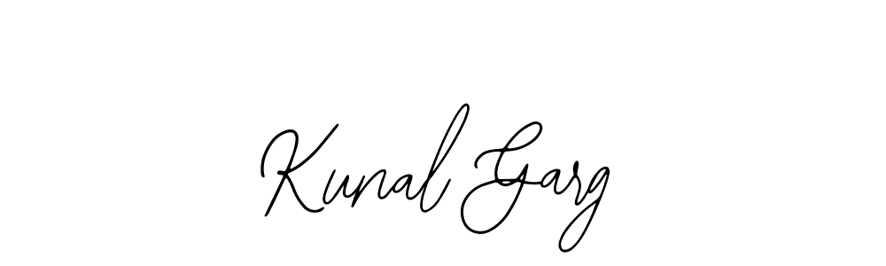 Design your own signature with our free online signature maker. With this signature software, you can create a handwritten (Bearetta-2O07w) signature for name Kunal Garg. Kunal Garg signature style 12 images and pictures png