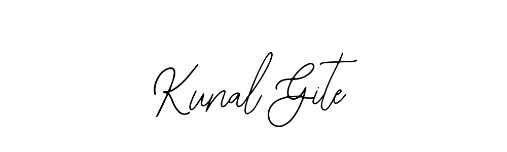 You can use this online signature creator to create a handwritten signature for the name Kunal Gite. This is the best online autograph maker. Kunal Gite signature style 12 images and pictures png