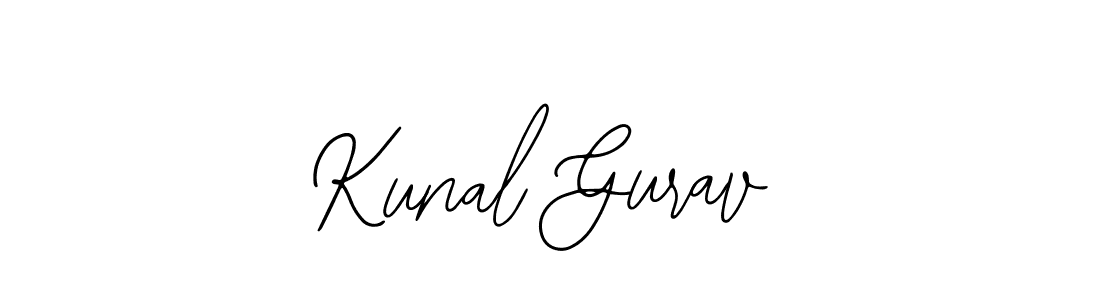 Kunal Gurav stylish signature style. Best Handwritten Sign (Bearetta-2O07w) for my name. Handwritten Signature Collection Ideas for my name Kunal Gurav. Kunal Gurav signature style 12 images and pictures png